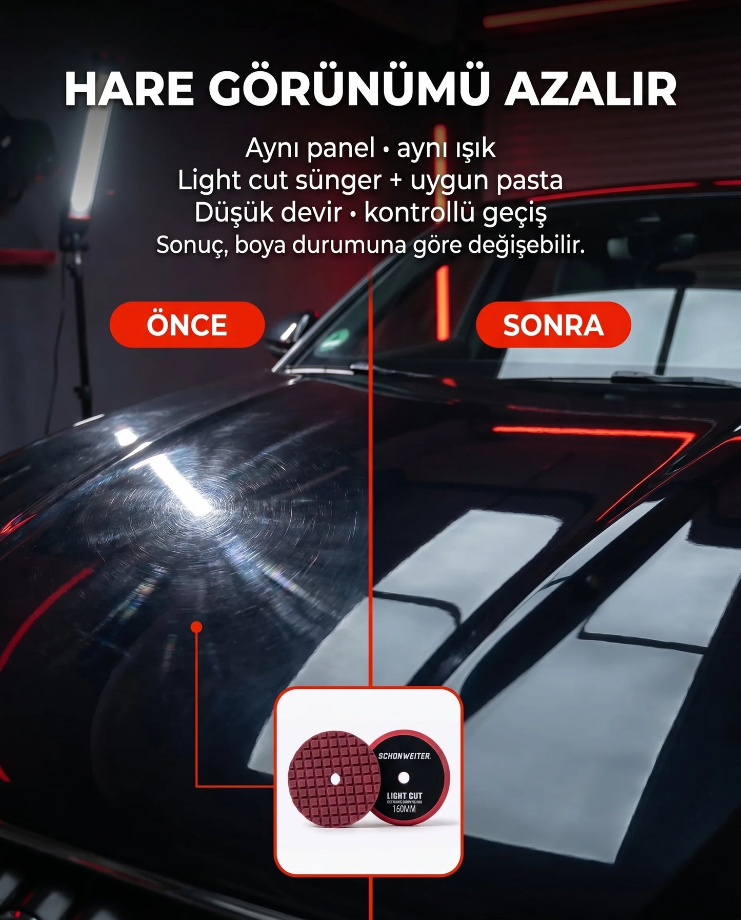 Schön Weiter Fahrzeug Auto Rotary Thin – Light Cut Scratch Remover Paste Polierschwamm Claret Red 6 Zoll – 160 mm