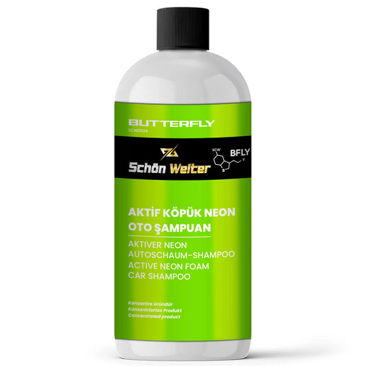 Schön Weiter Vehicle Auto Active Foam Neon Auto Shampoo 500ml (Schmetterling)