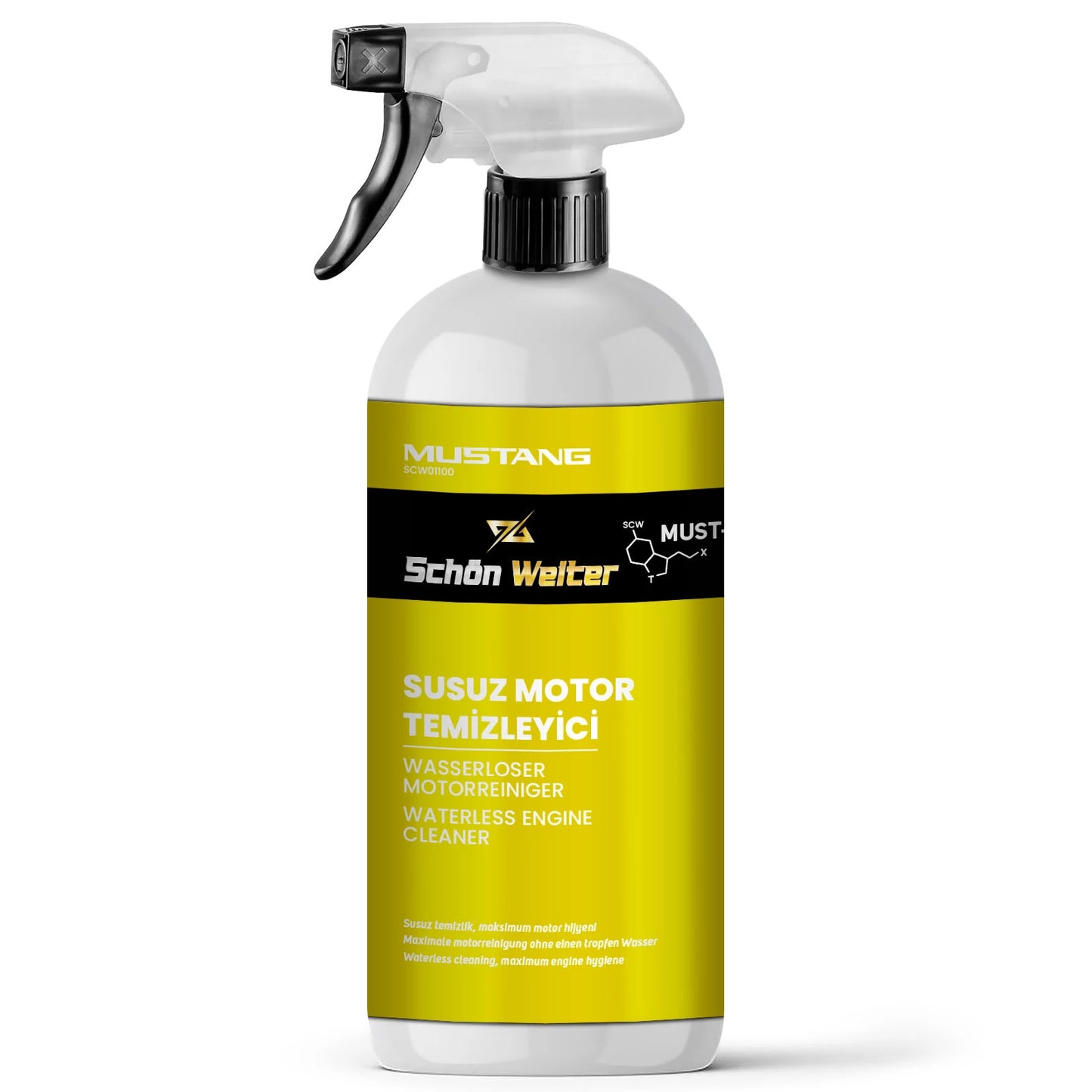 Schön Weiter Fahrzeug Auto Wasserloser Motorreiniger 500 ml Spray (Mustang)