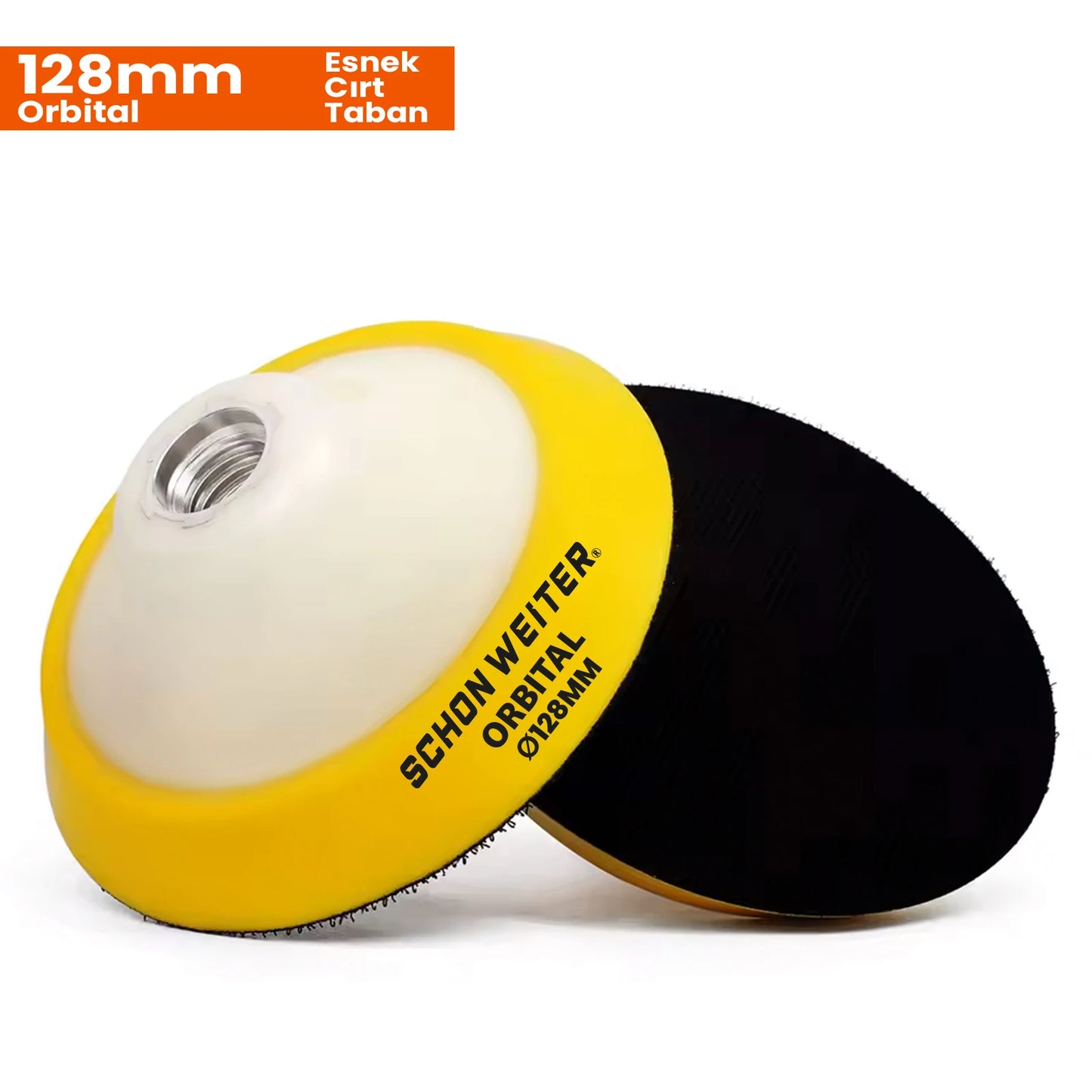 Orbital-Klettbasis 128 mm ∣ Flexibler Poliermaschinentisch ∣ Schön Weiter