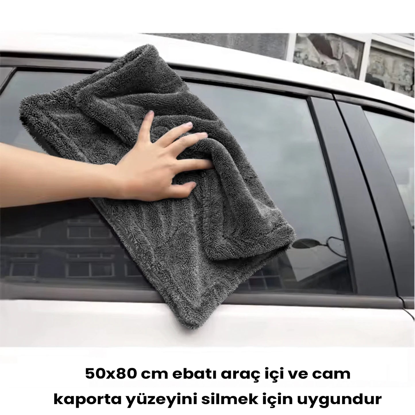 Schön Weiter Fahrzeug Auto Mikrofasertuch 50x80 – Doppelseitiges Trockentuch
