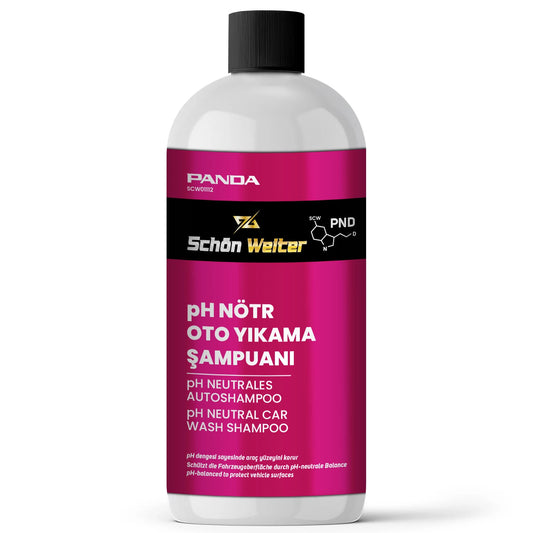 Schön Weiter Vehicle Auto Ph Neutral Sıo02 Car Wash Shampoo 500ml (Panda)