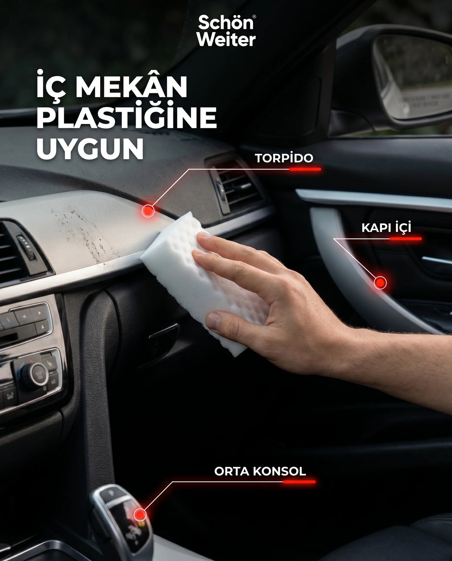 Schön weiter Fahrzeug Auto Magic Reinigungsschwamm