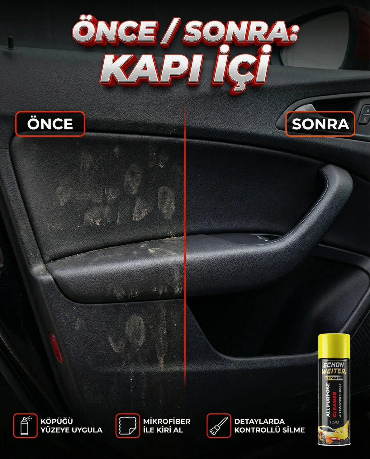 Schön Weiter Auto Fahrzeug Innenreiniger Schaum Aerosol Spray (STINGRAY) 500 ml