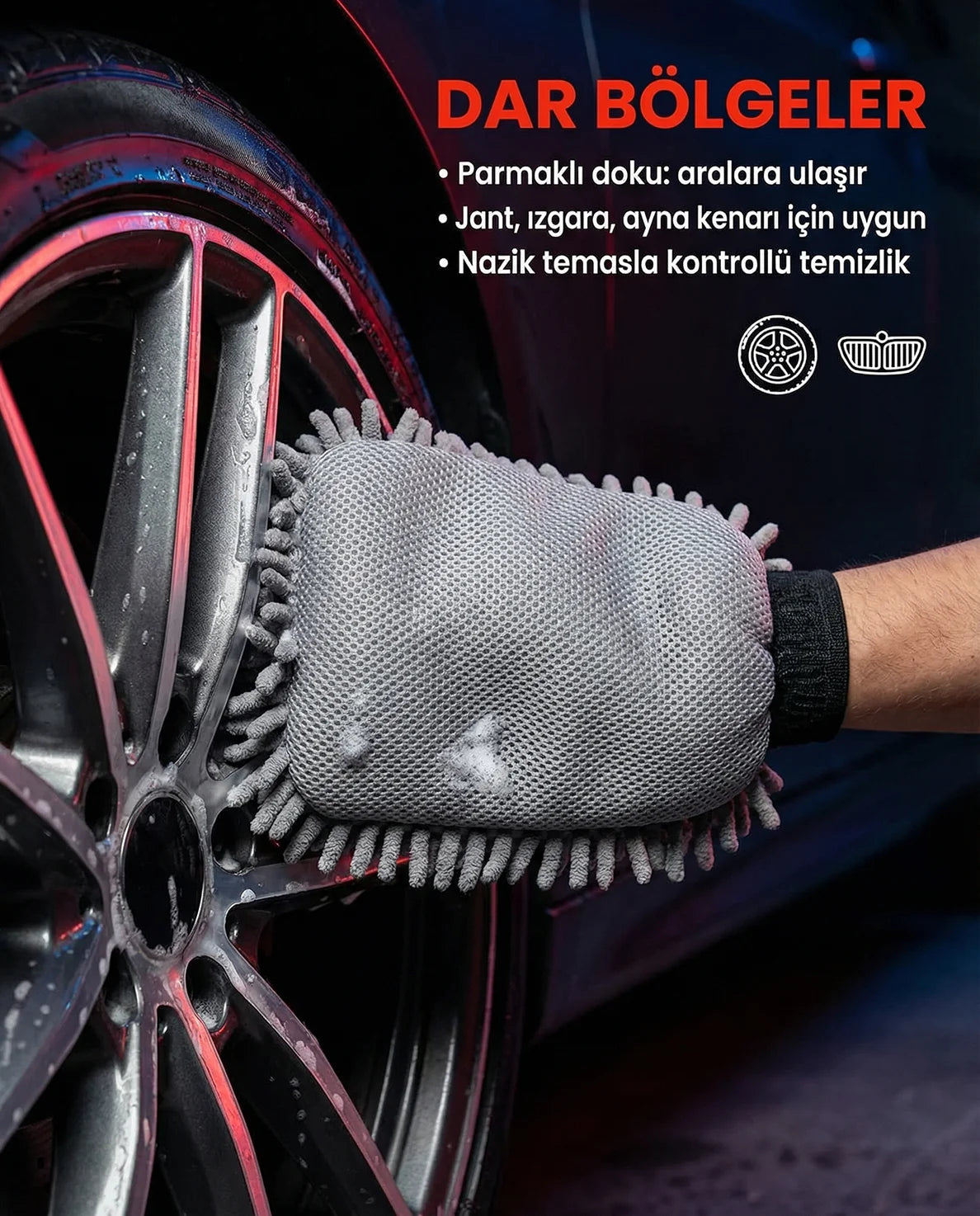 Schön Weiter Pasta Mikrofaser Auto Fahrzeug Waschhandschuh