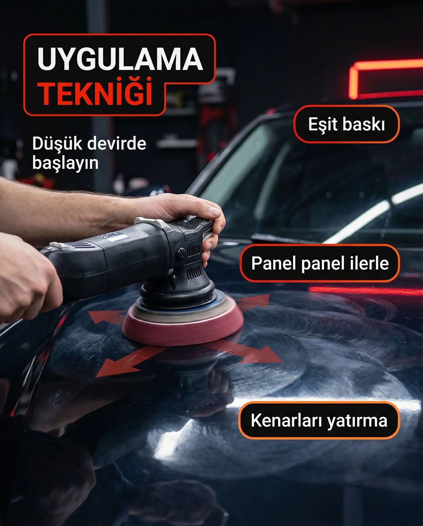 Schön Weiter Vehicle Auto Orbital Fine – Light Cut Scratch Remover Paste Polierschwamm Claret Red 5 Zoll – 128 mm