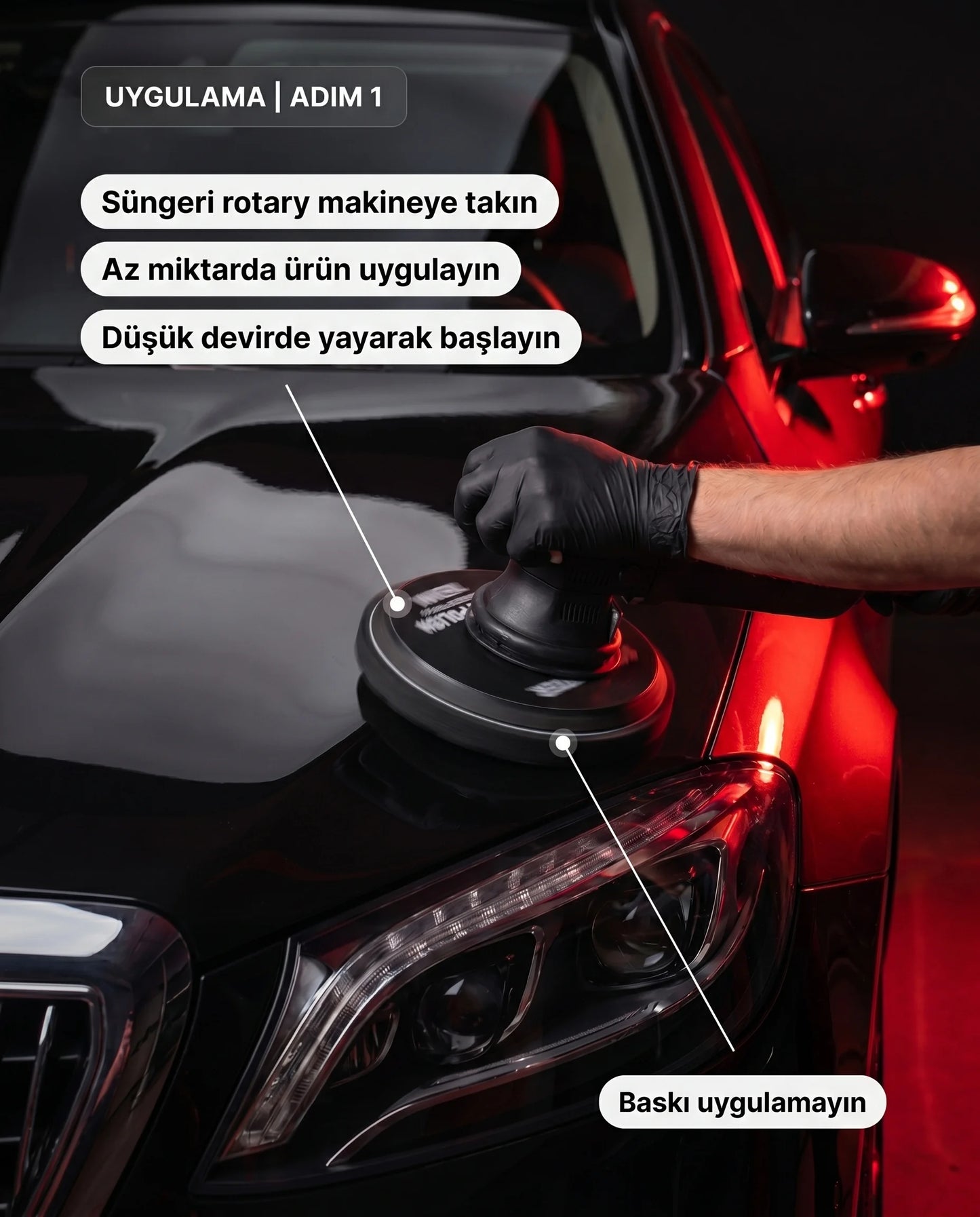 Schön Weiter Fahrzeug Auto Rotary Topcoat – Finish Scratch Remover Paste Polierschwamm Schwarz 6 Zoll – 160 mm