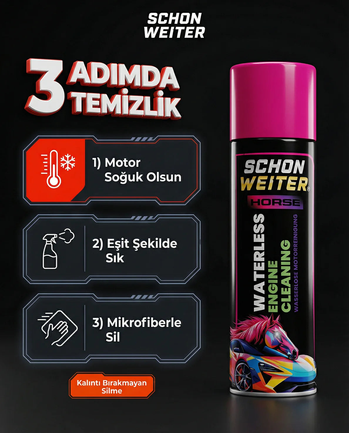 Schön Weiter Fahrzeug Auto Wasserlose Motorreinigung Aerosolspray 500 ml (PFERD)