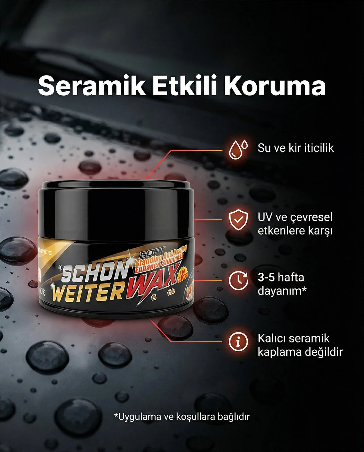 Schön Weiter Fahrzeug Auto Seramix Weichwachs 300gr (Katana-Effekt)