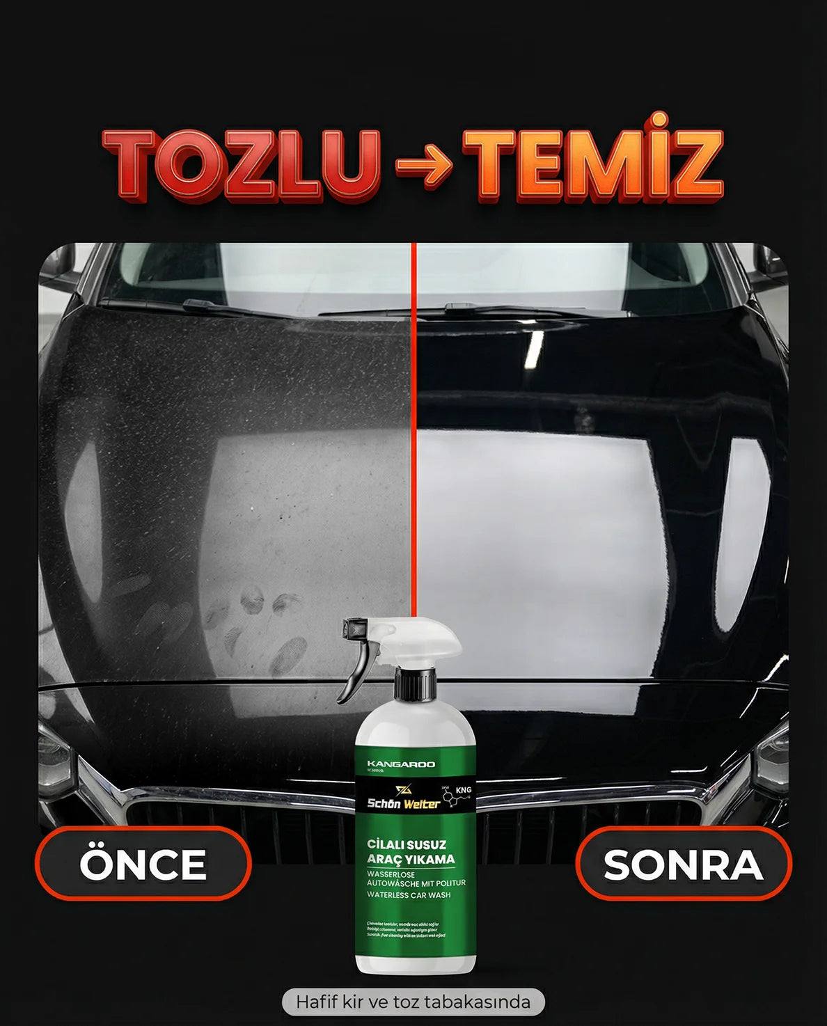Schön Weiter Vehicle Auto Polish Wasserloses Autowaschspray 500 ml (Känguru)
