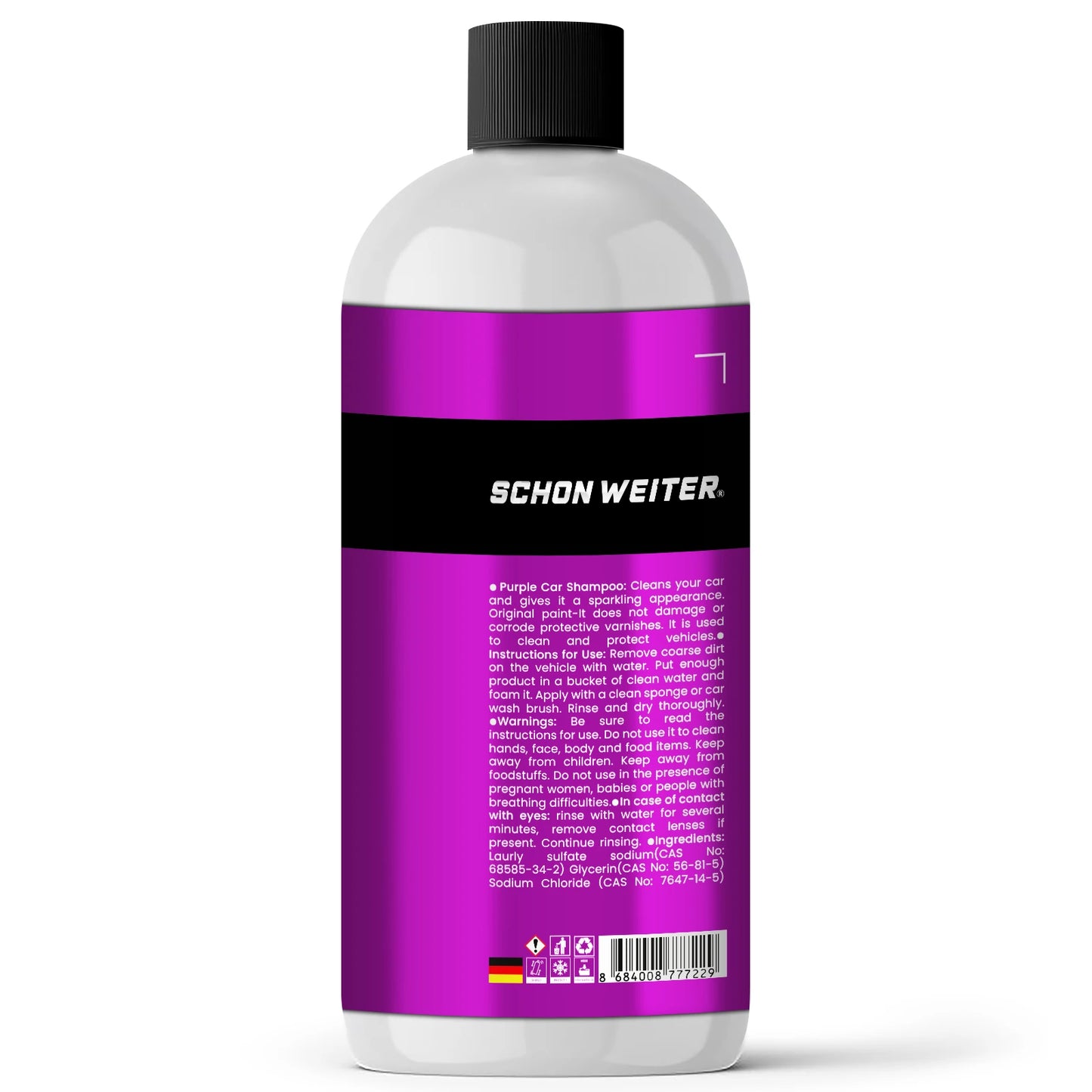 Schön Weiter Poliertes Fahrzeug-Auto-Shampoo 500 ml (Stk.) pH-Neutral