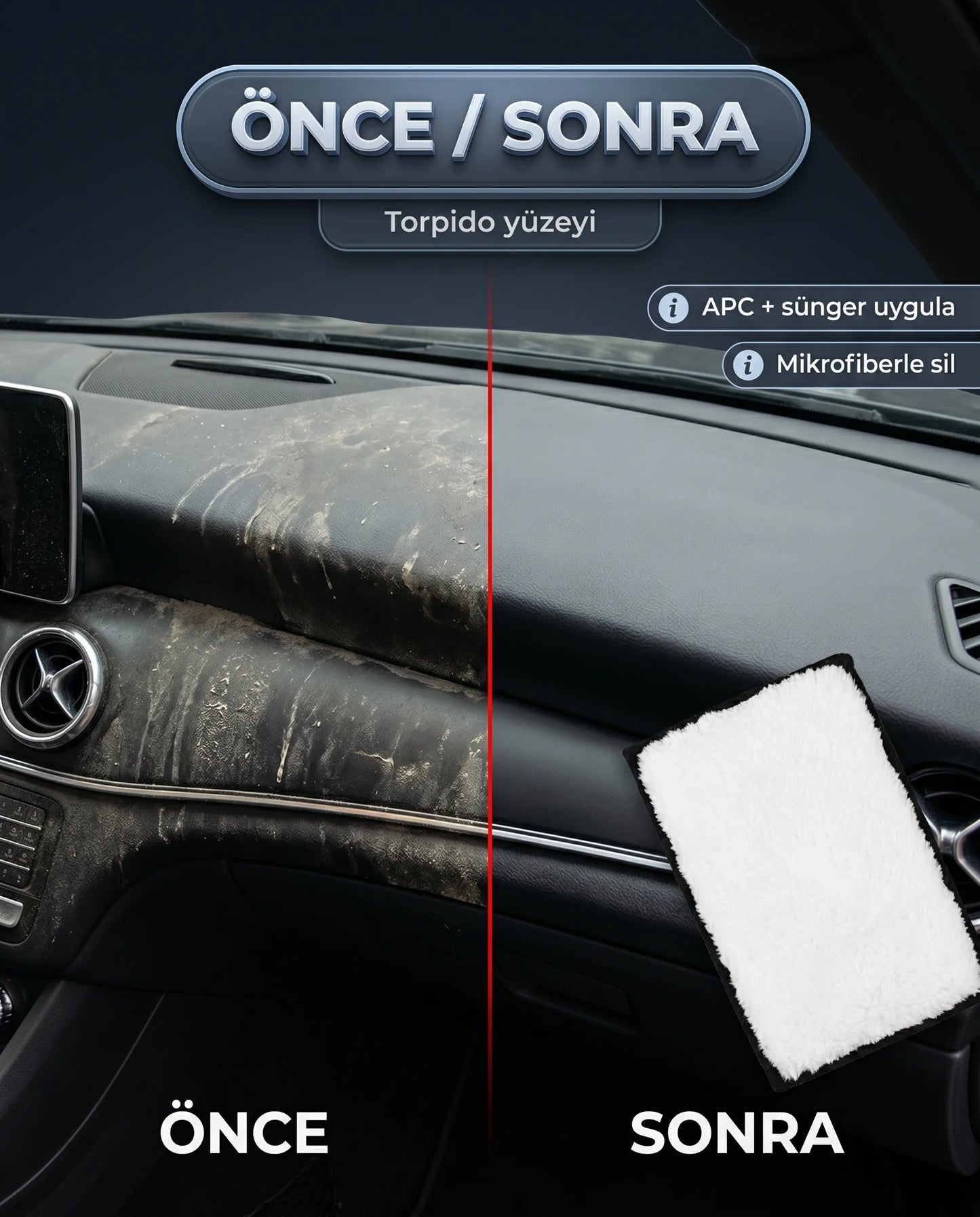 Schön Weiter Fahrzeug Auto Mehrzweck-Reinigungsschwamm APC-Reinigung 13x9,2 cm